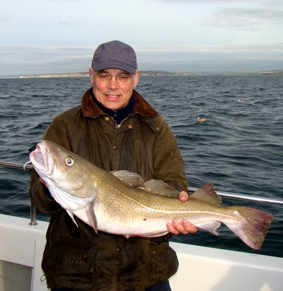 He may look like butter wouldn't melt, but this man is in fact a cod catching machine