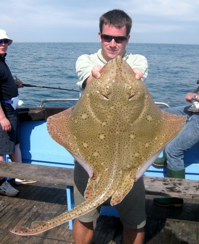 Much to everyone's delight, Tom's first blonde was a club record at 21lb 8oz